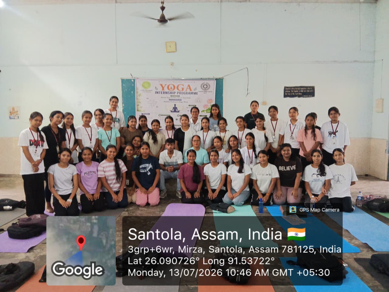 Internship Program on Yoga